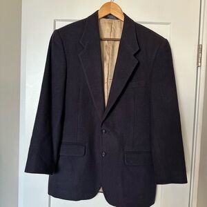 Vintage Navy Blue Blazer